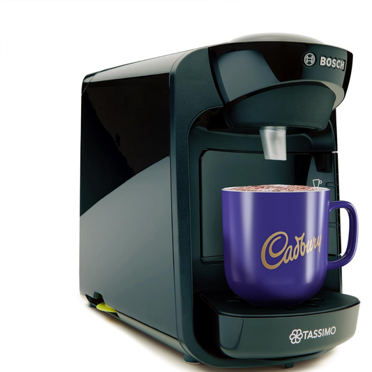Tassimo by Bosch Suny Special Edition TAS3102GB Coffee Machine, 1300W, 0.8L Capacity, Black