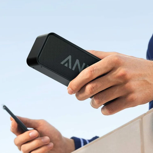 Anker Soundcore Bluetooth Speaker Upgraded Version with 24H Playtime, IPX5 Waterproof, Stereo Sound, 66ft Bluetooth Range,