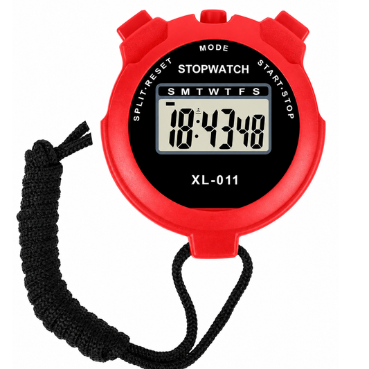 Vicloon Digital Sports Stopwatch – Large Display Timer with Lap Memory & Alarm for Training & Running