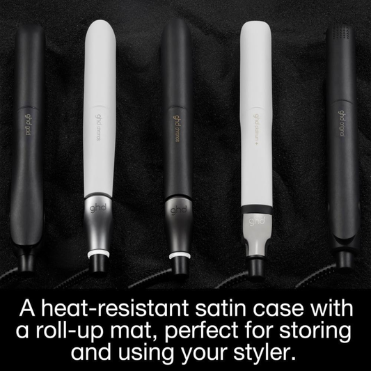 ghd Heat Resistant Hair Straightener Carry Case & Heat Mat Travel Pouch
