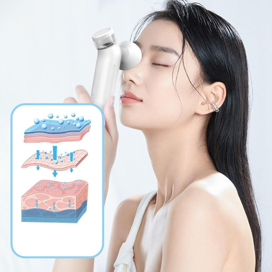 Eye Steamer – Nano Electric Eye Mist Sprayer with Hot & Cold Compress for Dry Eye Relief and Eye Care Treatment