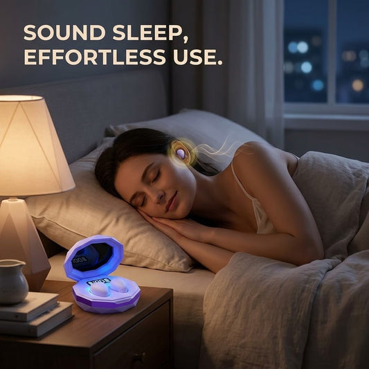 Sunvito Sleep Headphones Wireless Sleep Earbuds for Comfortable Rest, Ultra-Soft Sleep Headset