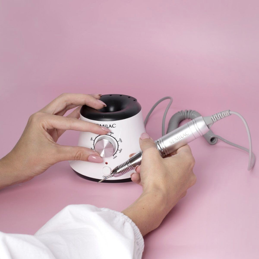 Semilac Electric Nail Drill 24W – 30000RPM Nail File for Gel, Acrylic & Manicure Use