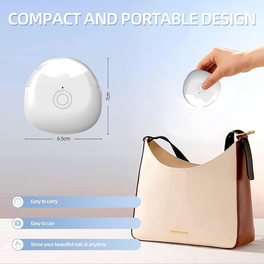 Electric Nail Clipper – Rechargeable Automatic Nail Trimmer with LED Light