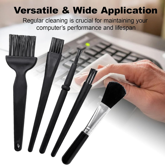 5PCS Keyboard Cleaning Kit | Anti-Static Brush Set for Keyboard, Camera & Electronics