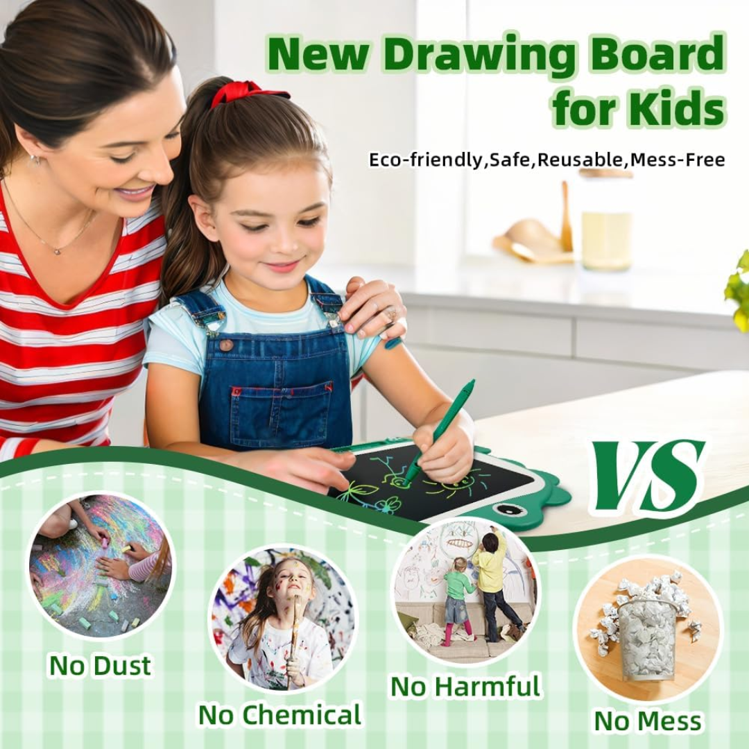 PROIRON 8.5" LCD Drawing Tablet for Kids, Colorful Writing Board Educational Toy for Boys & Girls