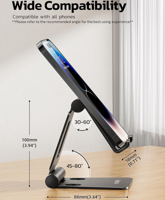 Fully Aluminum Phone Stand