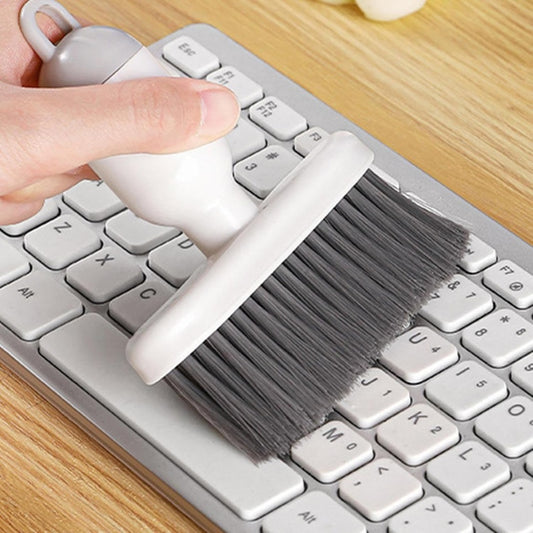 Computer Keyboard Cleaning Brush – Keyboard Duster, Screen Cleaning Tool | Anti-Static Soft Bristle Brush for Monitor Gaps, Laptop Crevices, Electronics Maintenance, Audio Record Care, Desk Cleaner