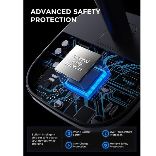 3 in 1 Wireless Charging Station for Apple Devices, MagSafe Wireless Charger Magnetic Charging for iPhone 17/Air/16/15/14/13/12 Series, AirPods Pro 4/3/2,Apple Watch Series/Ultra (with 20W PD Charger)