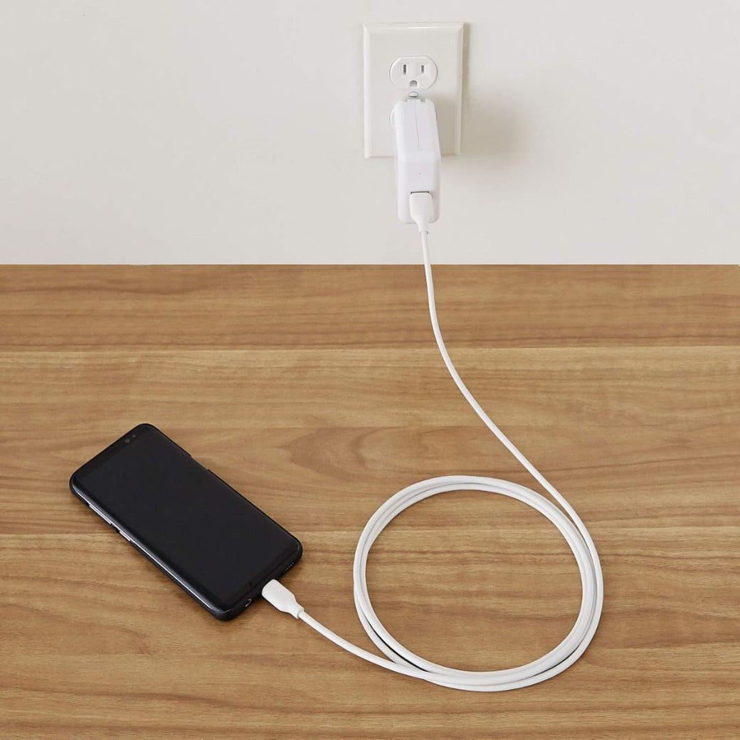 USB-C to USB-A 2.0 Fast Charger Cable for Android Phones, 480Mbps Speed, USB-IF Certified, for Apple iPhone 16/15, iPad, Samsung Galaxy, Tablets, Laptops, 1.83 m
