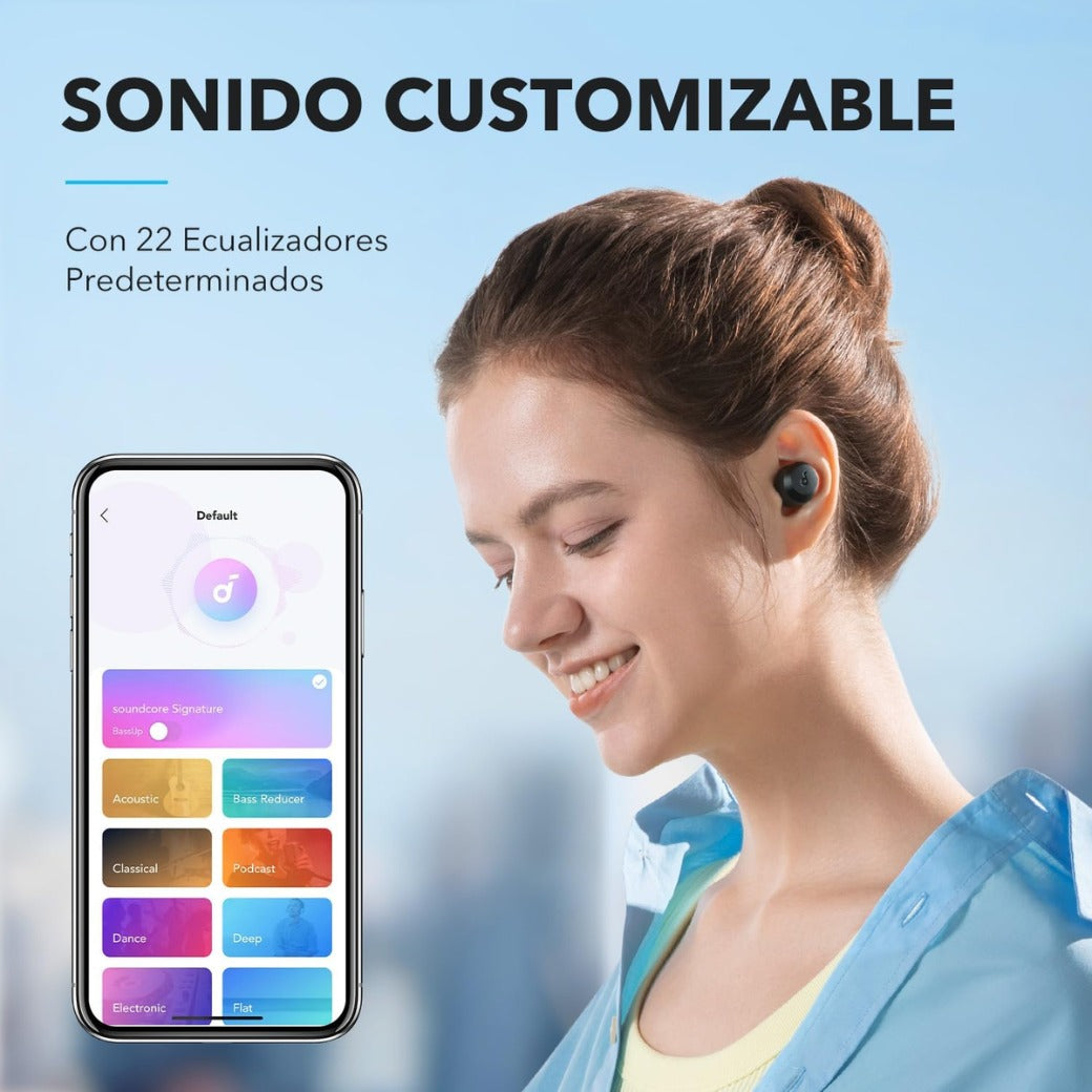 soundcore by Anker A20i True Wireless Earbuds, Bluetooth 5.3, With App for Custom Sound, 28H Long Playtime, Water-Resistant, 2 Mics for Clear Calls, Single Earbud Mode