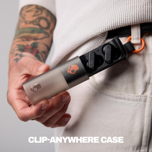 Skullcandy Dime Evo Wireless Earbuds, Bluetooth Headphones, Noise Isolating Fit, Up to 36 Hours Battery, Microphone for iPhone Android