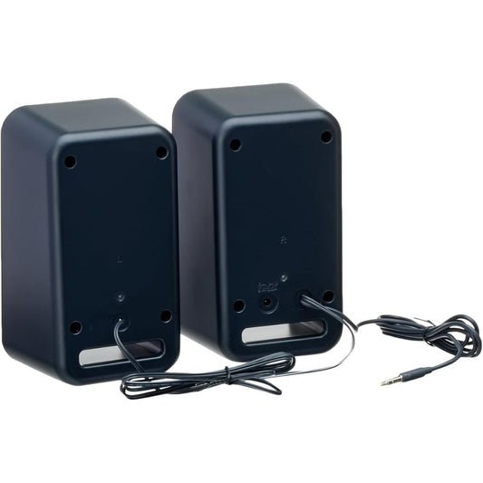 Logitech Z150 PC Speaker, Stereo Sound, 2 Speakers, 6 Watts Peak Power, 3.5mm Input, Right Speaker Controller, Headphone Jack