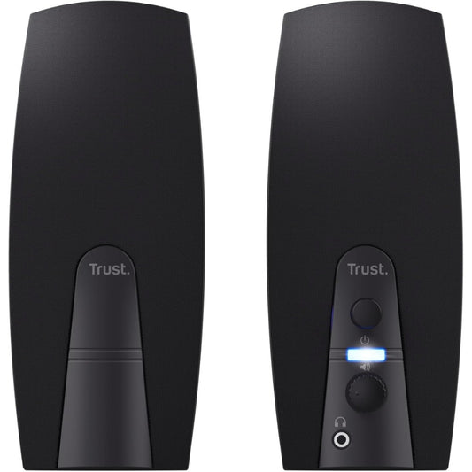 Trust Almo 2.0 PC Speaker Set, 10 W Peak Power, USB Powered Sound System, 3.5 mm Audio Connection, Speakers with Clear Sound for Computer, Laptop