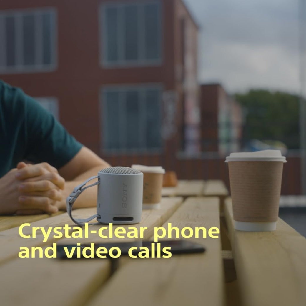 Sony SRS-XB100 - Wireless Bluetooth, Portable, Lightweight, Compact, Outdoor, Travel Speaker, Durable IP67 Waterproof & Dustproof