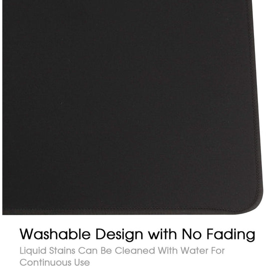 Mouse mat/Large Mouse Pad 600x300x3 mm | XL Mousepad | Desk mat/Gaming Mouse pad | Improved Precision and Speed | Rubber Base for Stable Grip on Smooth Surfaces | Table pad(60x30 Black)