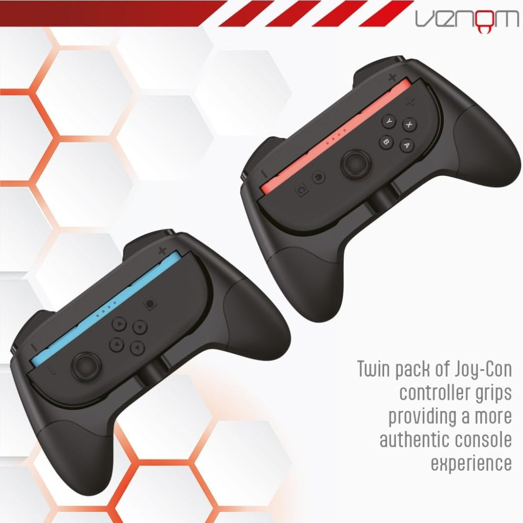 Venom Switch 2 Joy-Con Controller Grip Adaptor Twin Pack (Nintendo Switch 2)