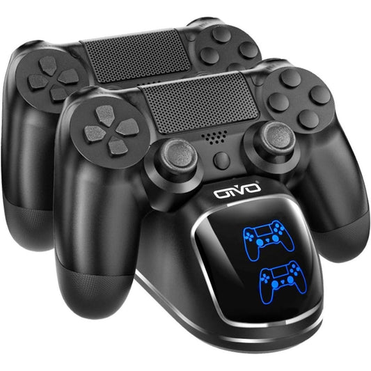 OIVO PS4 Controller Charger - Dualshock 4 Controller Charging Station with Upgraded 1.8-Hours Charging Chip