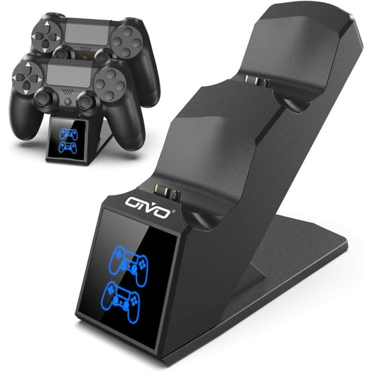 OIVO PS4 Controller Charger, 1.8H Fast PS4 Charging Dock for Sony Playstation 4 Controllers, Playstation 4 Controller Charger for Playstation4 / PS 4 /Slim/Pro Controller