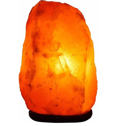 Needs&Gifts 2-3 KG Prime Quality 100% Original Himalayan Crystal Rock Salt Lamp Natural from Foothills of The Himalayas Beautifully Hand Craft Comes with Complete Electric Fitting Guaranteed