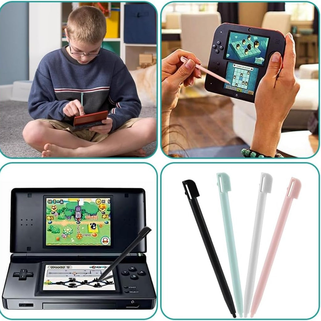 4PCS Stylus Pens for Nintendo NDS DS Lite DSL NDSL, Pen Tip Console Plastic Replacement Accessories Stylus Pen for Touchscreen – Touch Pens (4 Colours)