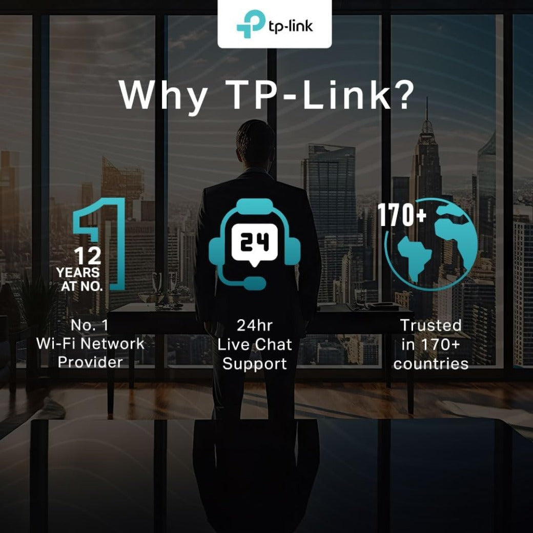TP-Link Archer C50 AC1200Mbps Wireless Dual-Band WiFi Router, WiFi Speed up to 867 Mbps/5 GHz + 300 Mbps/2.4 GHz, 4+1 Fast Ports, Single-Core CPU, Guest Network, Parental Control, Easy Setup