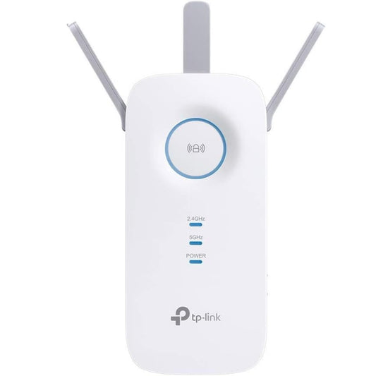 TP-Link RE550 AC1900 WiFi Extender Booster, Dual Band WiFi Booster, 3 Antennas, Gigabit Ethernet Port, Intelligent Monitor, AP Mode, APP Control, Ultimate Compatibility WiFi Mesh, Easy Setup