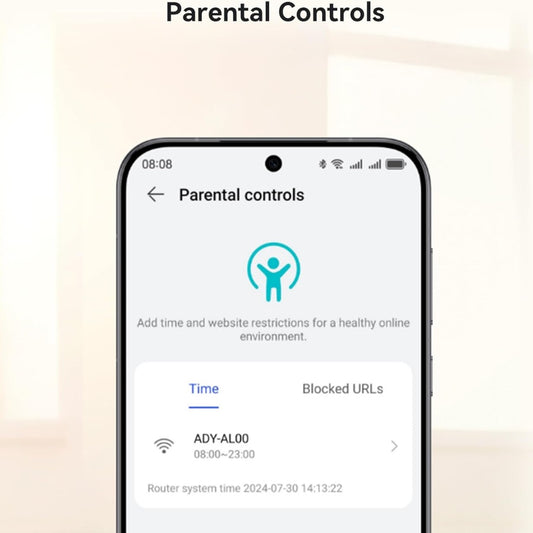 HUAWEI WiFi BE3, Wi-Fi 7 BE3600 Gigabit Dual Band Wireless Router, WAN/LAN auto-adaptation (1x2.5GE, 3xGE), EasySetting, Visualized WLAN diagnostics, Parental control, HomeSec, exclusive to Amazon