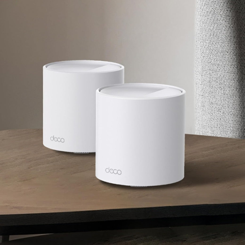 TP-Link Deco X10 AX1500 Mesh WiFi 6 System, WiFi Router, Whole Home Seamless Roaming, Voice Control with Alexa/Google, Personalize Parental Control, Wireless Extender Boost, OFDMA, MU-MIMO, Easy Setup