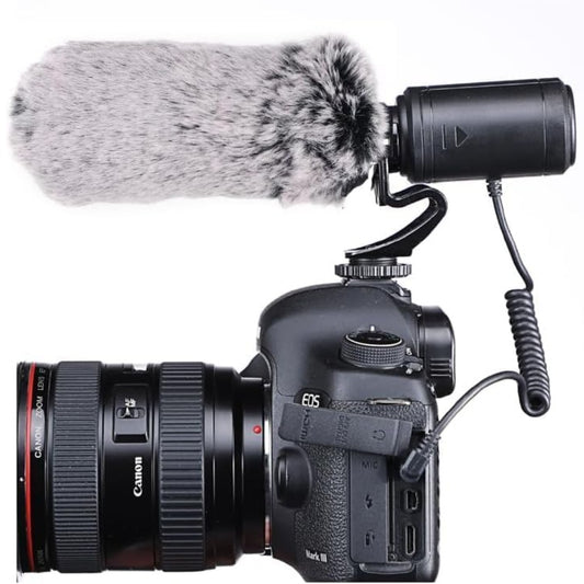Nicama Cardioid Condenser Interview Vlog Microphone for DSLR Camera Nikon Canon Sony Mirrorless Camera DV Camcorder