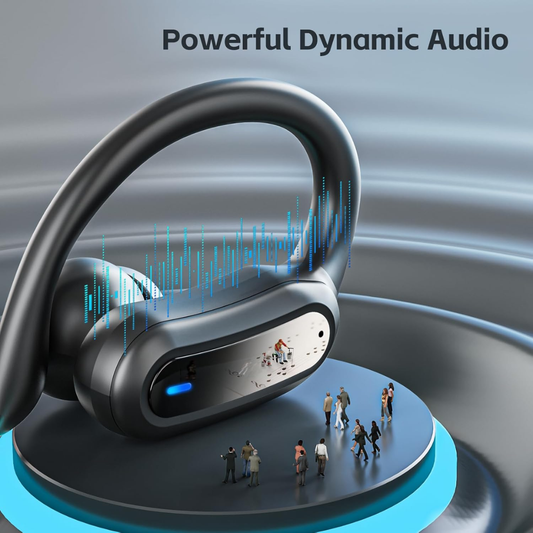 Wireless Earbuds Bluetooth 5.3 Headphones with HD Stereo Sound, Noise Reduction, Touch Controls and Charging Case