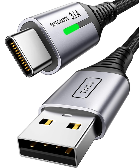 INIU USB C Charger Cable, 2m Type C Cable Fast Charging