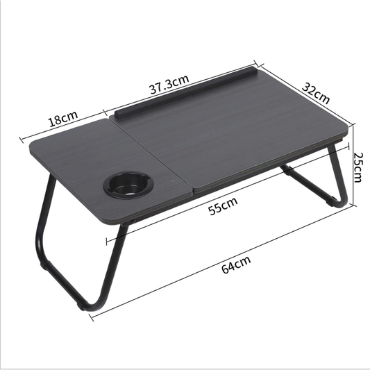 Laptop Desk Adjustable Portable Laptop Table Stand for Bed, Sofa and Home Office Use with Foldable Design