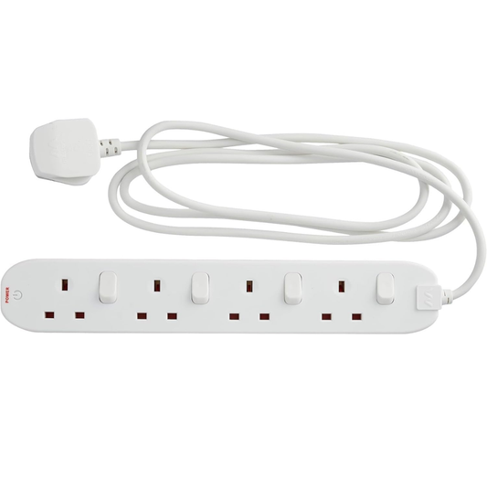 Four Socket Extension Lead