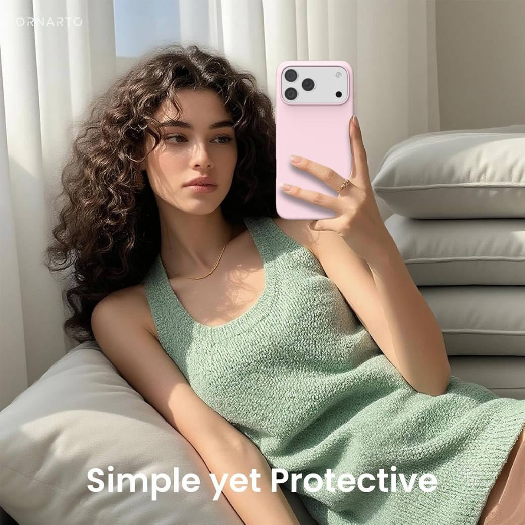 ORNARTO Compatible with iPhone 17 Pro Max Case 6.9