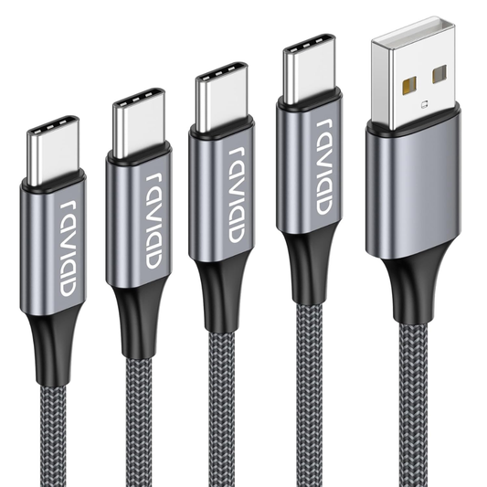 USB C Charger Cable, 4Pack