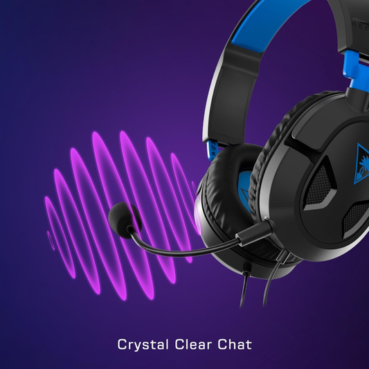 Recon 50P Wired Gaming Headset Over-Ear Stereo Headphones with Microphone for PlayStation, PC and Mobile Devices