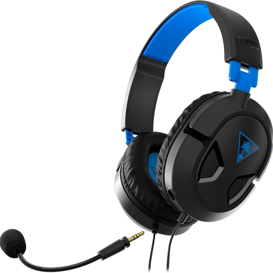 Recon 50P Wired Gaming Headset Over-Ear Stereo Headphones with Microphone for PlayStation, PC and Mobile Devices