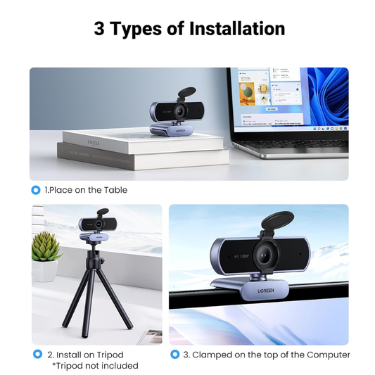 UGREEN Webcam for PC