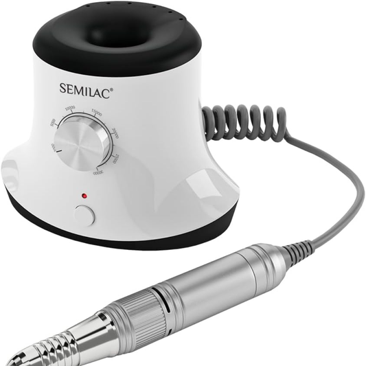 Semilac Electric Nail Drill 24W – 30000RPM Nail File for Gel, Acrylic & Manicure Use