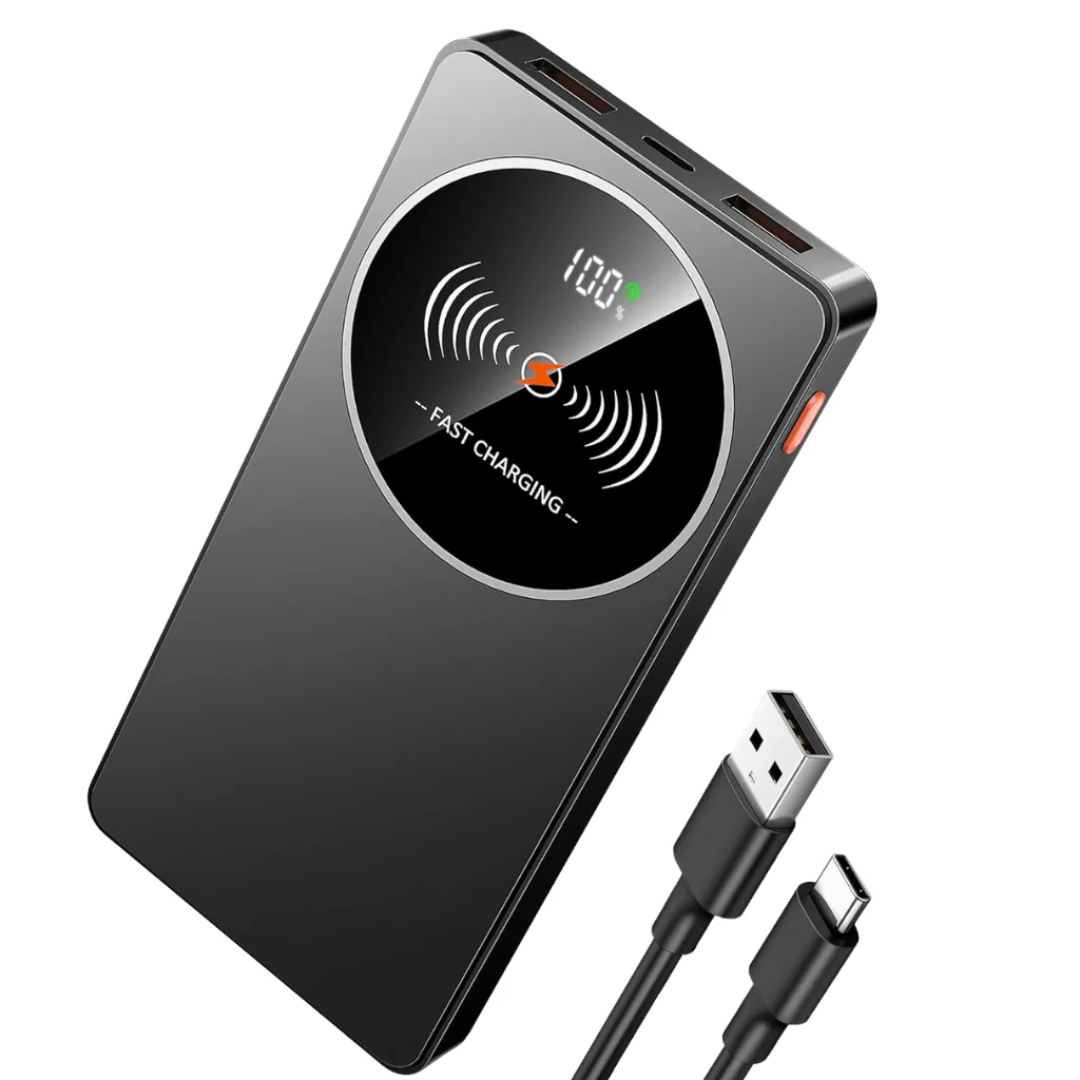Fast Charging Power Bank, High-Capacity Portable Battery Charger for Smartphones, Tablets & USB Devices with Quick Charge Support