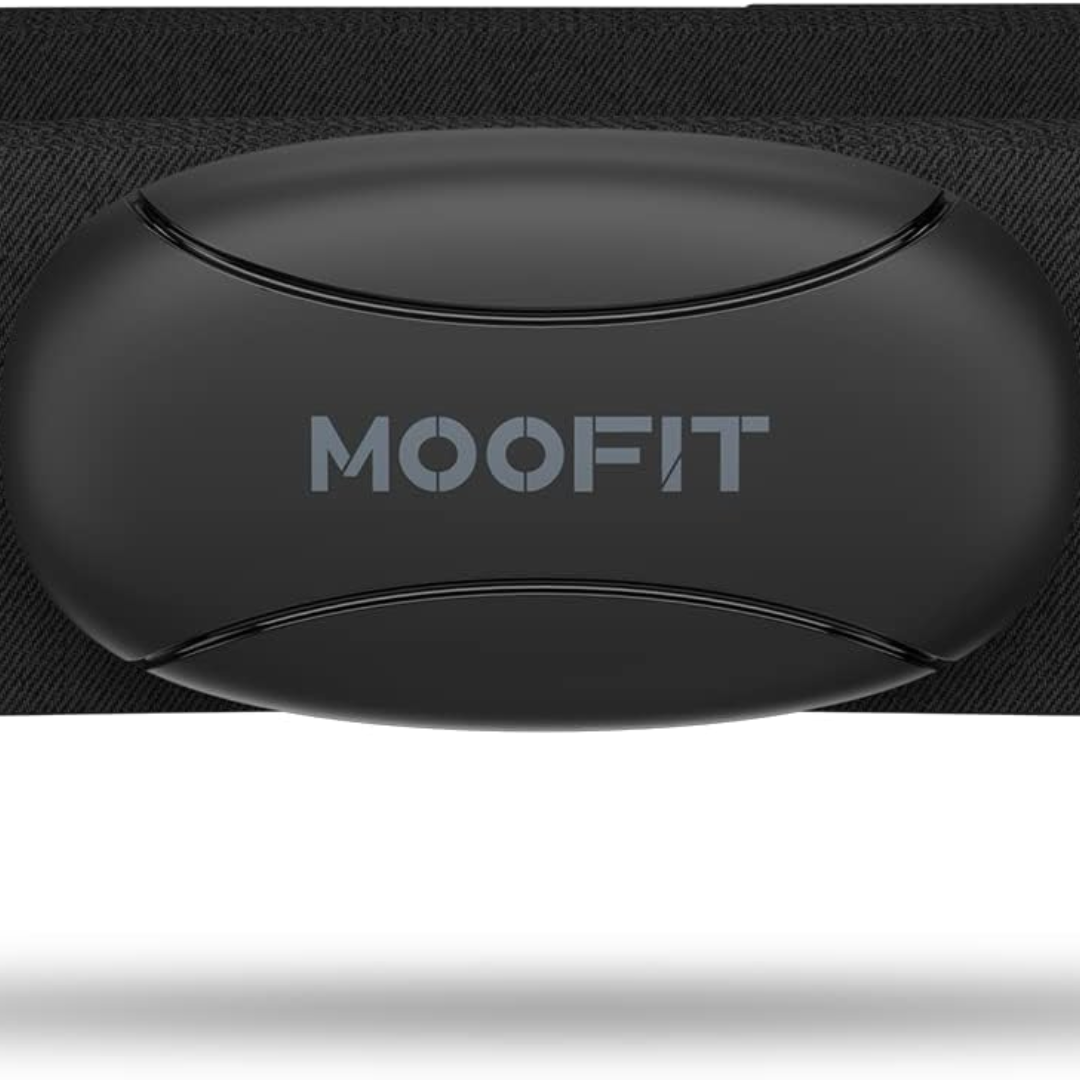 moofit HR8 Heart Rate Monitor Chest Strap – Bluetooth/ANT+ Fitness Tracker (IP67 Waterproof)
