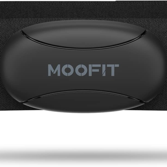 moofit HR8 Heart Rate Monitor Chest Strap – Bluetooth/ANT+ Fitness Tracker (IP67 Waterproof)