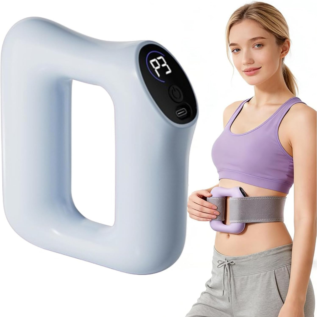 Multifunctional Electric Fascia Ring – Wireless Muscle Stimulator with 3 Modes & Adjustable Intensity (Blue)