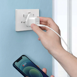 USB-C Plug Fast Charging Wall Adapter Type-C Power Charger for Phones, Tablets and USB-C Devices Compact Travel Design