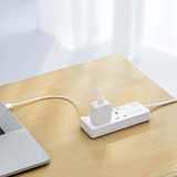 Extension Lead 2 Way Plug Sockets with Individual Switches Wall Mountable Power Strip 1.5M Extension Cable 13A Fused UK Plug 3250W