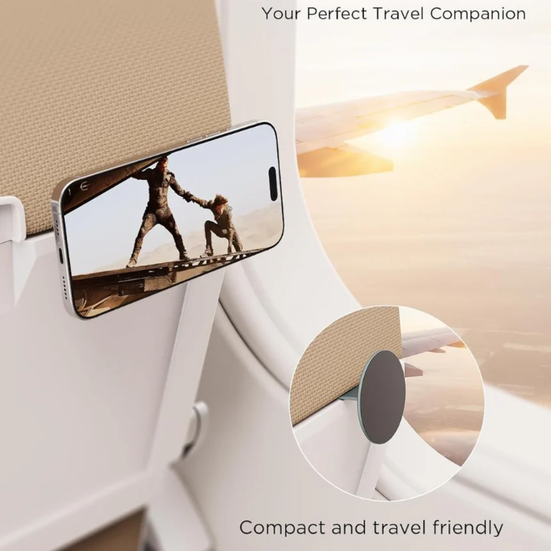 Magnetic Phone Stand, Phone Holder with Kickstand, 3 in 1 Metal Holder for Hand,Compatible with iPhone 12/13/14/15/16 Series,Black