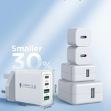 USB-C Plug Fast Charger, High-Speed Wall Adapter with Quick Charge Support for Smartphones, Tablets & USB-C Devices