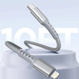 3M USB-C to Lightning Cable Fast Charging Data Sync Cable for iPhone and iPad Long Durable Charging Cord