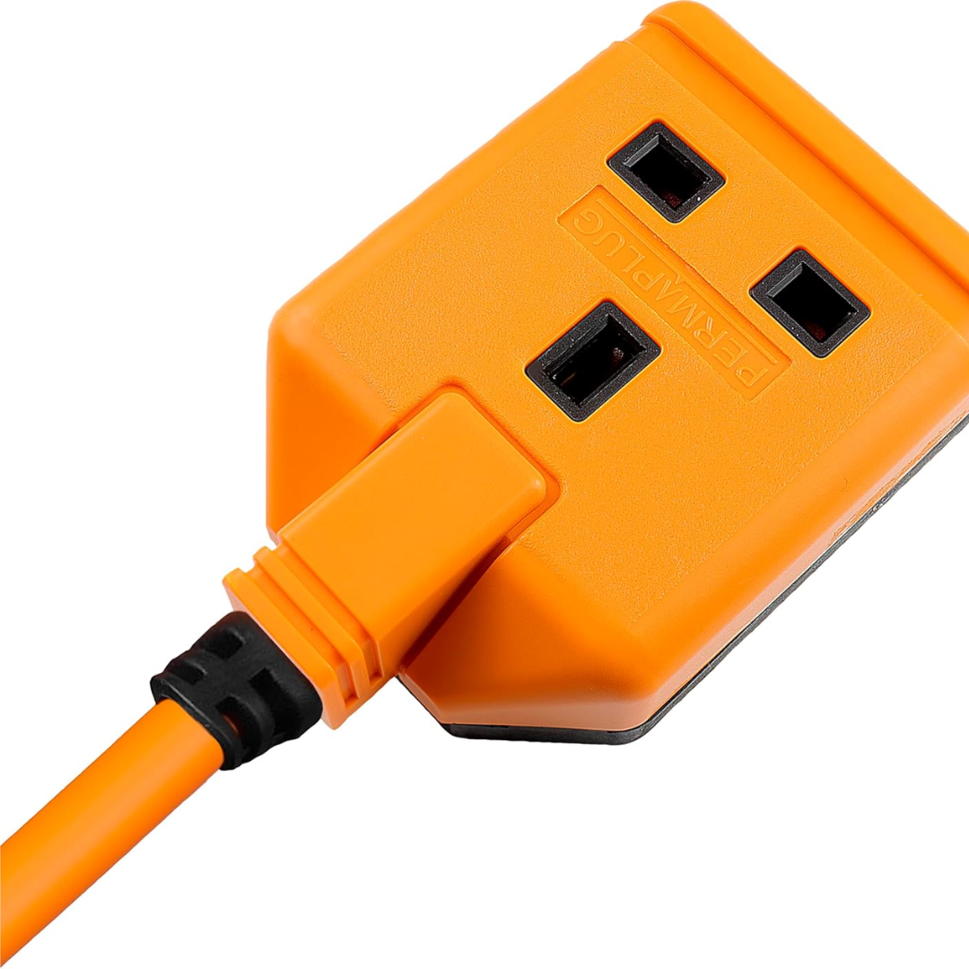Masterplug 5M Heavy Duty Extension Lead - Single Socket 13A Unswitched Power Cable